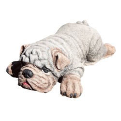 PERRO TUMBADO 21CM
