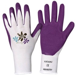GUANTES NERINE PÚRPURA