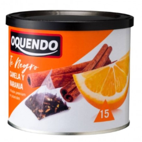 TÉ NEGRO CANELA NARANJA LATA