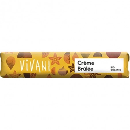 BARRITA CHOCOLECHE CREME BRULEE VIVANI 40GR