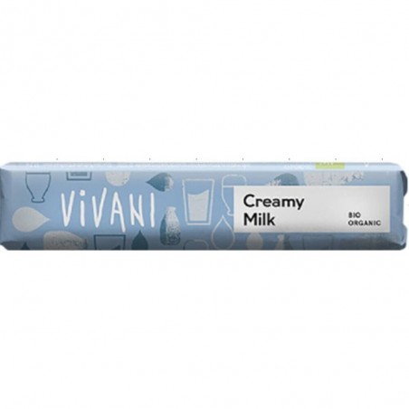 BARRITA CHOCOLATE CRAMY MILK VIVANI 40GR