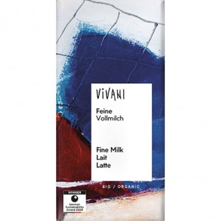 CHOCOLATE CON LECHE VIVANI 100GR