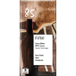 CHOCOLATE NEGRO 85% SANTO DOMINGO VIVANI 100GR