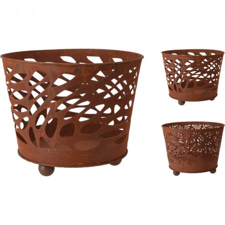 BRASERO EXTERIOR RUSTICO 45X35 CM