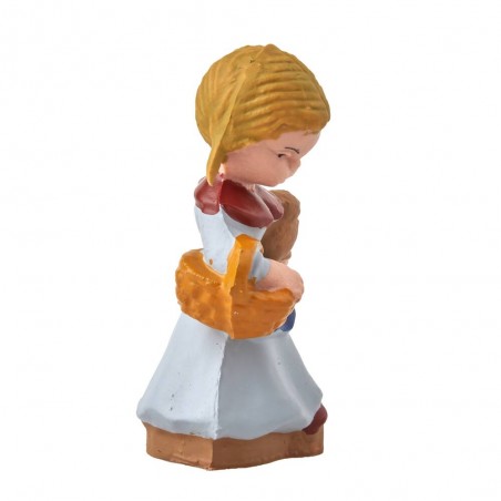 NIÑA CON CESTO MODERNA 8CM