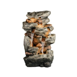 FUENTE ROCAS LED 5 CASCADAS