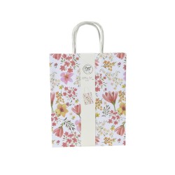 BOLSA REGALO TULIPANES L26-W13.60-H32.70CM