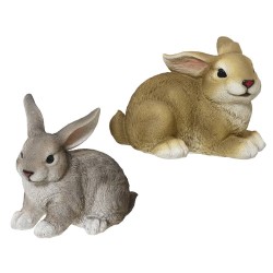 CONEJO 14CM FIGURA POLIRESINA