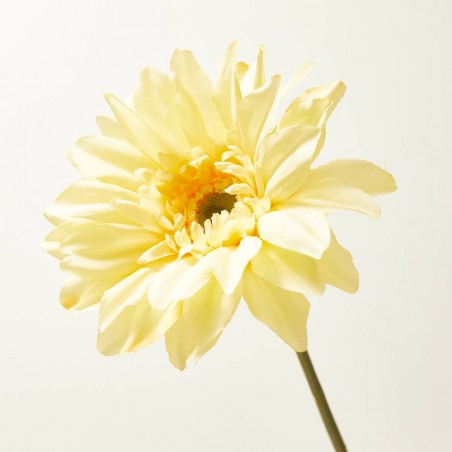 GERBERA AMARILLA ARTIFICIAL 63 CM TALLO