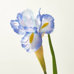 IRIS AZUL CLARO 74CM VARA ARTIFICIAL