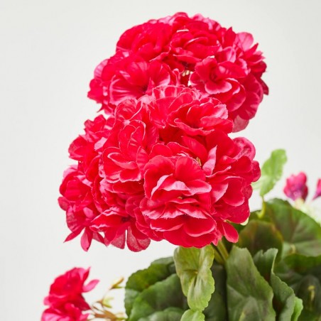 GERANIO ARTIFICIAL MATA CEREZA 39CM