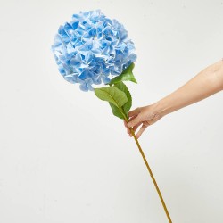 HORTENSIA XL AZUL 90CM TALLO