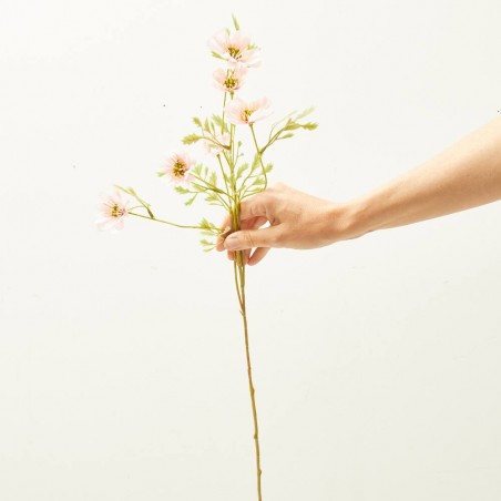 COSMOS ARTIFICAL ROSA 76CM TALLO