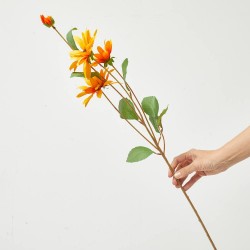ASTER ARTIFICIAL NARANJA 82 CM