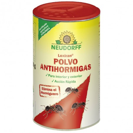 ANTIHORMIGAS POLVO ECOLÓGICO 250 GR NEUDORFF