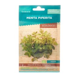 SEMILLAS ECOLÓGICAS MENTA VERDECORA