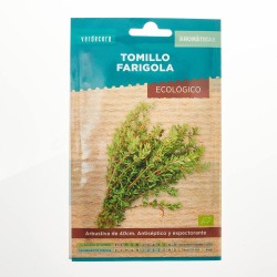 SEMILLAS ECOLÓGICAS TOMILLO FARIGOLA VERDECORA