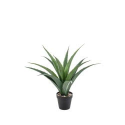AGAVE ARTIFICIAL 45 CM UV MACETA