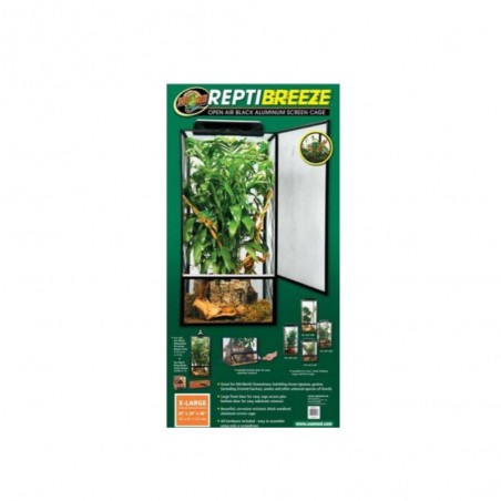 TERRARIO REPTIBREEZE EXTRA GRANDE 61X61X122CM