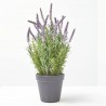 LAVANDA ARTIFICIAL 35CM MACETA