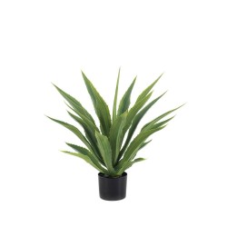 AGAVE VERDE 70CM UV MACETA