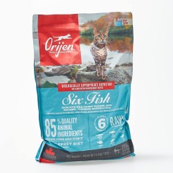 ORIJEN DRY 6 FISH CAT & KITTEN 5,4KG