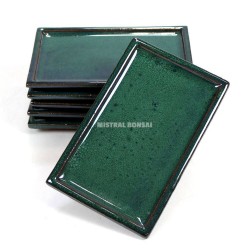 PLATO RECTANGULAR  VERDE