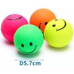NOBLEZA PELOTA ACID SMILEY COLORES 5.7CM