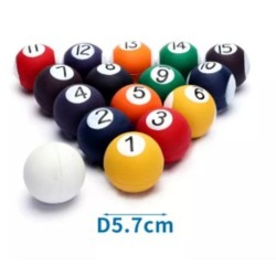 NOBLEZA PELOTA BOLA BILLAR 5.7CM