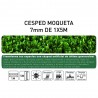 CÉSPED ARTIFICIAL MOQUETA 7MM DE 1X5M