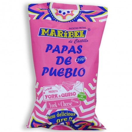 PATATA FRITA YORK-QUESO 130GR MARIBEL