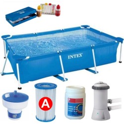 LOTE PISCINA + ACCESORIOS