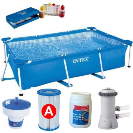 LOTE PISCINA + ACCESORIOS