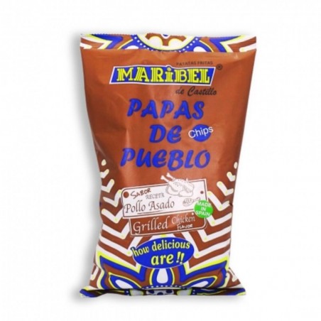 PATATA FRITA POLLO ASADO 130GR MARIBEL