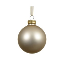 BOLA CRISTAL PERLA MATE D15CM