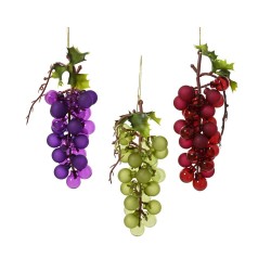 RACIMO UVAS 3 SURTIDOS H10CM