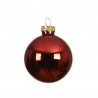 BOLA CRISTAL ROJO BRILLO D15CM