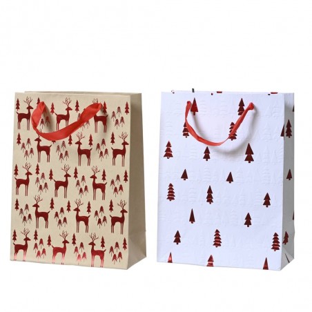 BOLSA REGALO RENO-ABETO L12-W30-H42CM