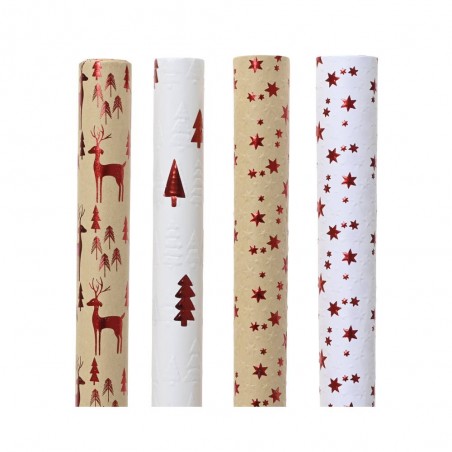 PAPEL REGALO RENO-ABETO L200-W0.10-H70CM