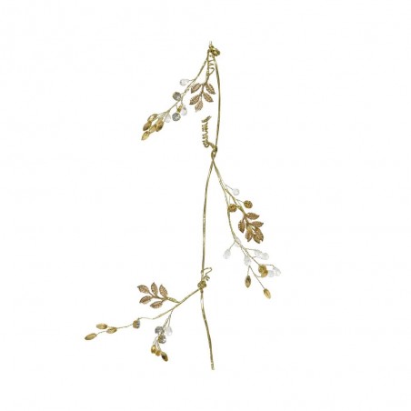 GUIRNALDA ORO CON CRISTAL L5-W10-H120CM