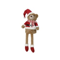 FIGURA OSO SANTA L22-W12-H50CM