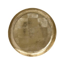 BANDEJA ORO METAL