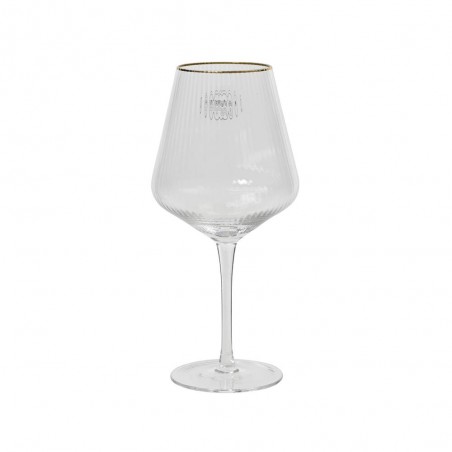 COPA CRISTAL CON VIVO ORO 440ML