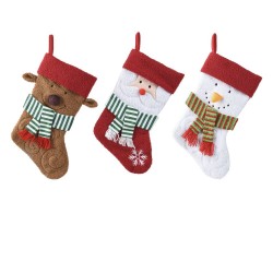 CALCETÍN FIGURAS SANTA L45-W25-H1CM