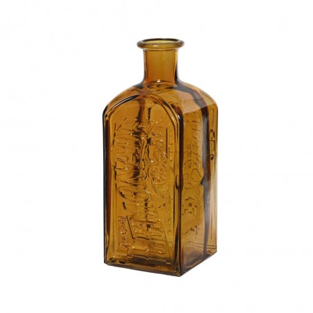 BOTELLA CRISTAL CARAMELO D12-H29CM