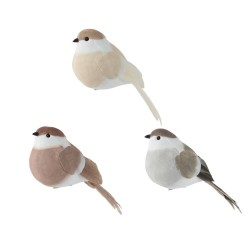 PÁJARO 3 SURTIDOS L17-W7-H6.50CM