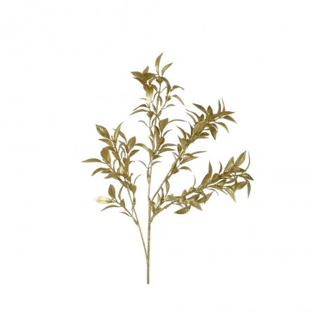 VARA HOJA ORO GLITTER L28-W20-H68CM