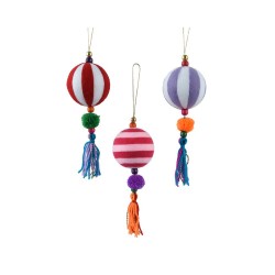 BOLA POMPÓM COLORES D8CM