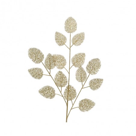 RAMA HOJA DORADA H88CM