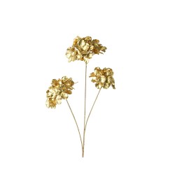 VARA HORTENSIA DORADA X 3 72CM